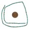 Blue Turquoise Heishi Bead Strands: Authentic Afghan Handcrafted Stone Beads, 15 Inch, 240 Count